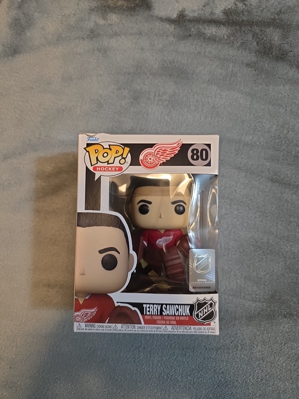 Funko Pop! Hockey #80 Terry Sawchuk - Red
